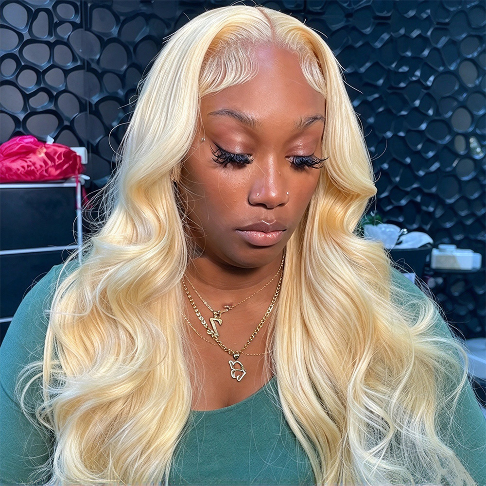 13x4 Blonde 613 Body Wave Lace - 613 Blonde Body Wave Lace Front Wig recension och pris
