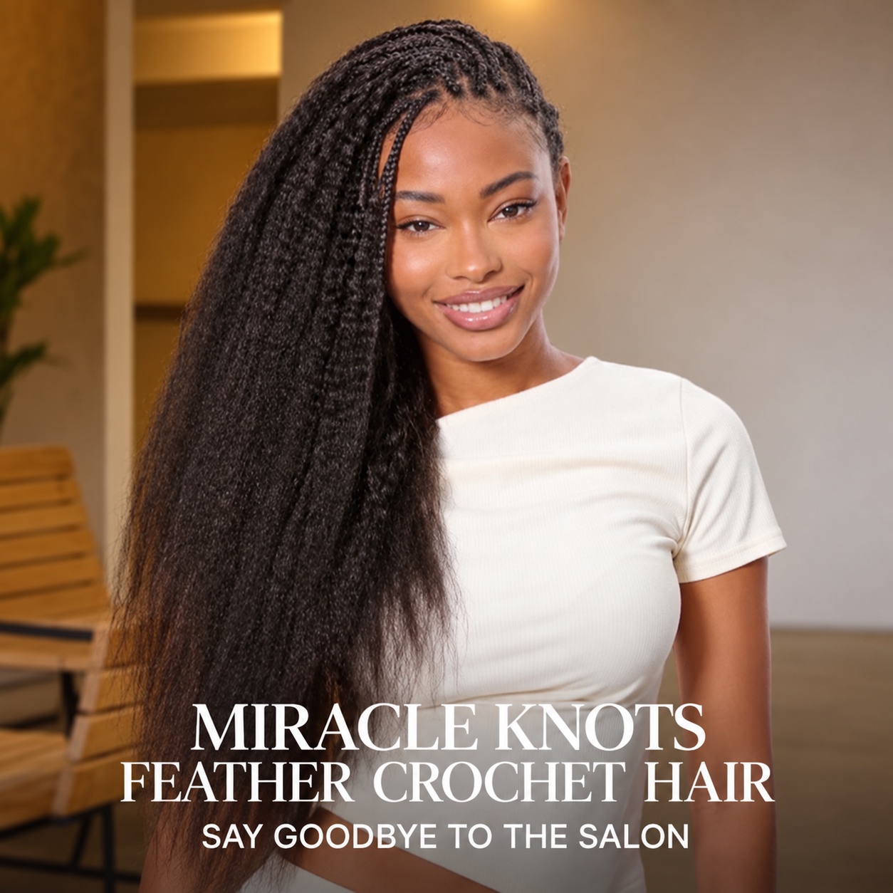 Kinky Straight Human Hair Croc - Hair Bundles recension och pris