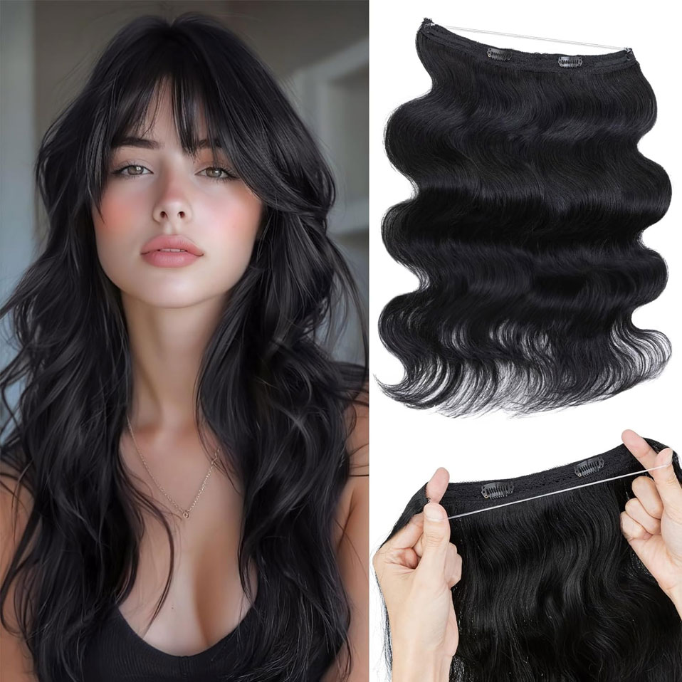 S-noilite Wire In Human Hair E - Invisible Tape In Extensions Real Hair recension och pris
