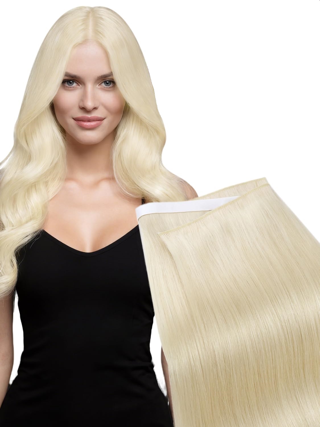 Moresoo Tape in Weft Hair Exte - Invisible Tape In Extensions Real Hair recension och pris