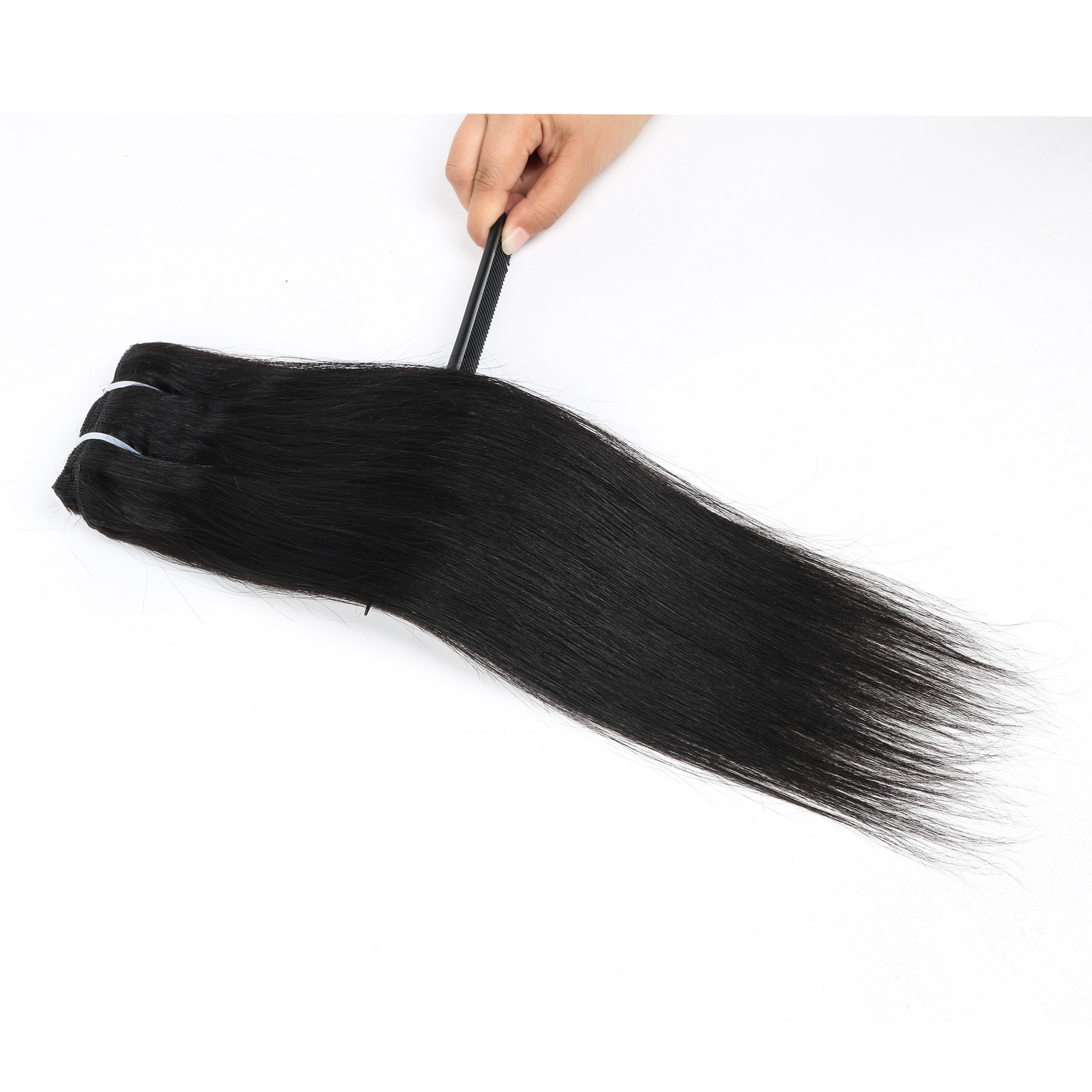 Invisible Thick Straight Clip  - Seamless Clip In Hair Extensions Human Hair recension och pris