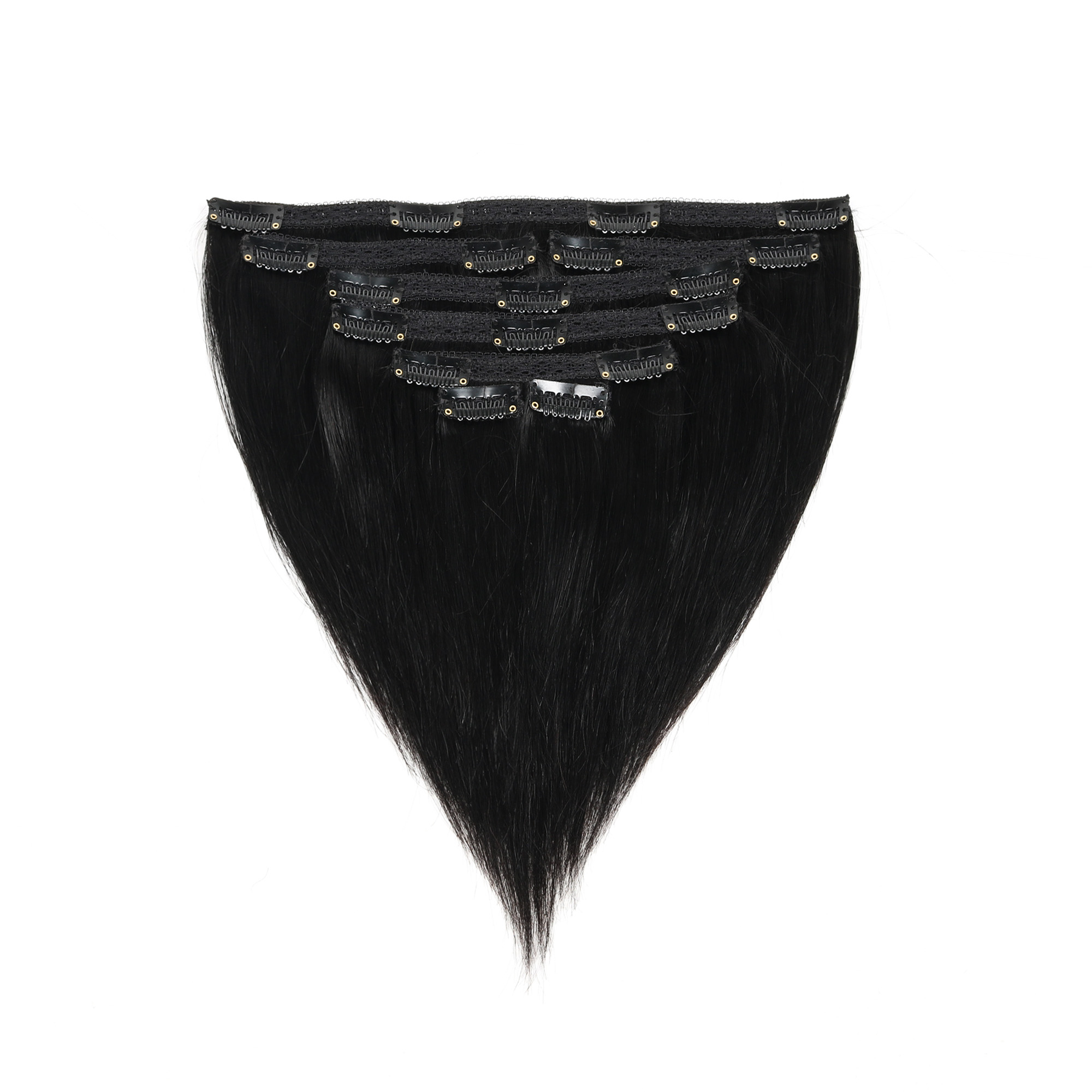 Invisible Thick Straight Clip  - Seamless Clip In Hair Extensions Human Hair recension och pris