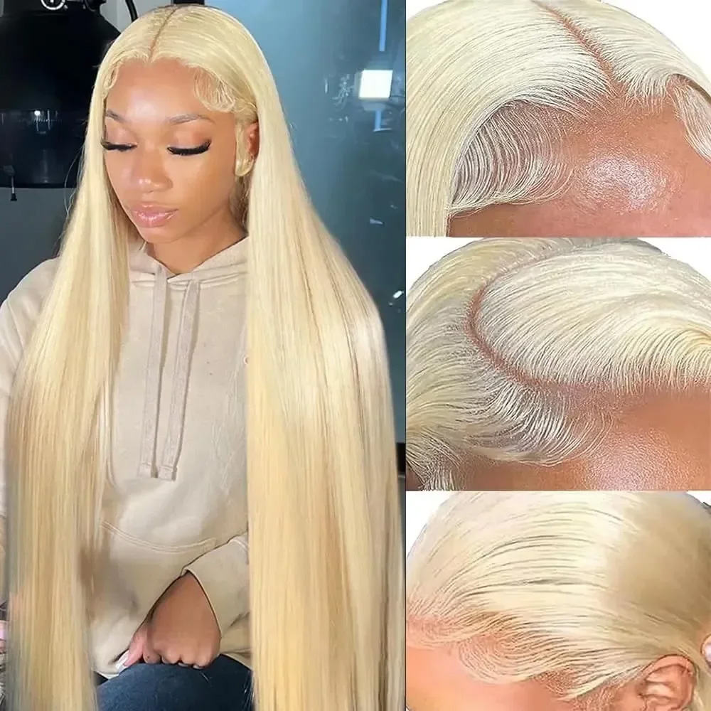 Human Hair 613 220% Density Ho - Hd Lace Frontal Wig Human Hair Pre Plucked recension och pris
