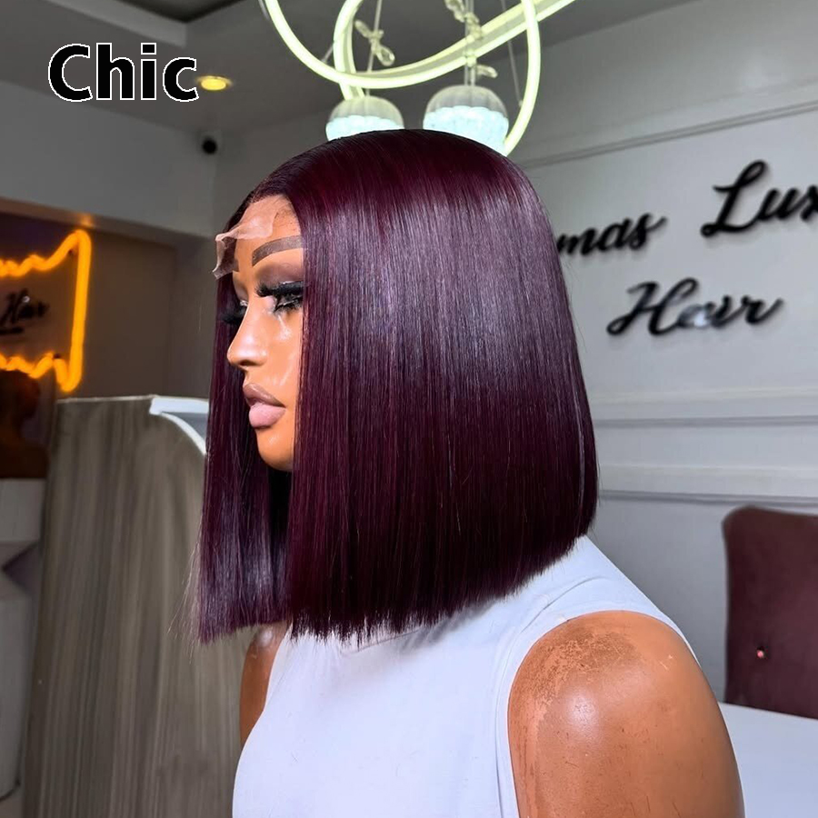 200gm Bob Wig 100% Human Hair  - Glueless Wear And Go Human Hair Wig recension och pris